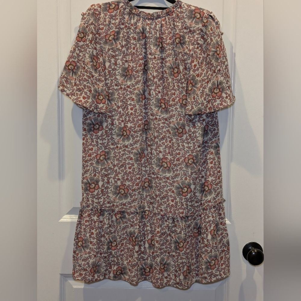 2 for $20 Loft Floral Dress Small Petite SP Pink Romantic Coquette Soft Girl - Picture 8 of 11